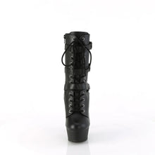 Load image into Gallery viewer, Tacones Pleaser DELIGHT-1043 Negro Piel Sintética
