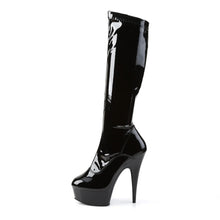 Carregar imagem no visualizador da galeria, Tacones Pleaser DELIGHT-2000 Negro Str Charol
