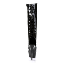 Cargar imagen en el visor de la galería, Tacones Pleaser DELIGHT-2018 Negro Charol

