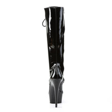 Cargar imagen en el visor de la galería, Tacones Pleaser DELIGHT-2023 Negro Str Charol
