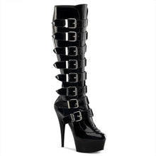 Carregar imagem no visualizador da galeria, Tacones Pleaser DELIGHT-2049 Negro Charol
