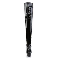 Load image into Gallery viewer, Tacones Pleaser DELIGHT-3000 Negro Str Charol
