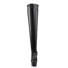 Carregar imagem no visualizador da galeria, Tacones Pleaser DELIGHT-3000 Negro Str Piel
