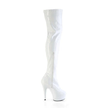 Load image into Gallery viewer, Tacones Pleaser DELIGHT-3000HWR Blanco Hologram Charol

