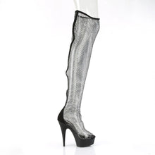 Carregar imagem no visualizador da galeria, Tacones Pleaser DELIGHT-3009 Negro Faux Suede
