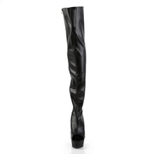 Cargar imagen en el visor de la galería, Tacones Pleaser DELIGHT-3017 Negro Str Piel
