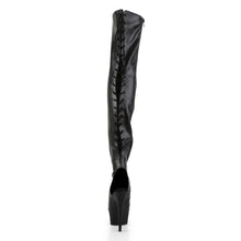 Cargar imagen en el visor de la galería, Tacones Pleaser DELIGHT-3017 Negro Str Piel
