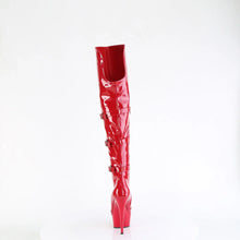 Cargar imagen en el visor de la galería, Tacones Pleaser DELIGHT-3018 Rojo Str. Charol
