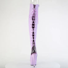 Load image into Gallery viewer, Tacones Pleaser DELIGHT-3019 Lavanda Piel Sintética
