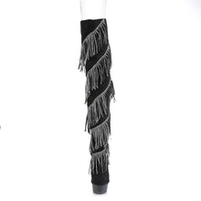 Cargar imagen en el visor de la galería, Tacones Pleaser DELIGHT-3065 Negro Faux Suede
