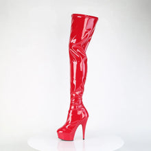 Load image into Gallery viewer, Tacones Pleaser DELIGHT-4000 Rojo Str Charol
