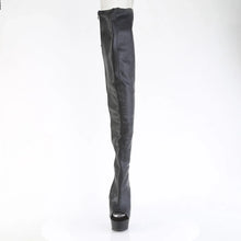 Load image into Gallery viewer, Tacones Pleaser DELIGHT-4019 Negro Faux Le
