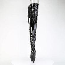 Cargar imagen en el visor de la galería, Tacones Pleaser DELIGHT-4050 Negro Str Charol
