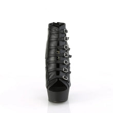 Cargar imagen en el visor de la galería, Tacones Pleaser DELIGHT-600-11 Negro Piel Sintética
