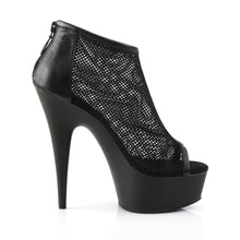 Cargar imagen en el visor de la galería, Tacones Pleaser DELIGHT-600-12 Negro Piel Sintética
