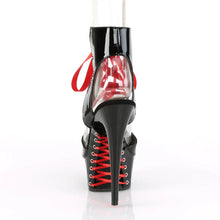 Cargar imagen en el visor de la galería, Tacones Pleaser DELIGHT-600-14FH Negro Charol
