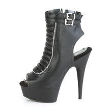 Load image into Gallery viewer, Tacones Pleaser DELIGHT-600-18 Negro Piel Sintética

