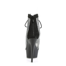 Cargar imagen en el visor de la galería, Tacones Pleaser DELIGHT-600-33RM Negro Faux Suede
