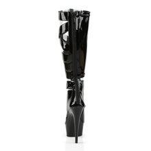 Load image into Gallery viewer, Tacones Pleaser DELIGHT-600-49 Negro Str Charol
