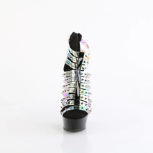 Cargar imagen en el visor de la galería, Tacones Pleaser DELIGHT-600-9 Holo Negro Charol

