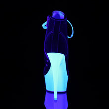 Carregar imagem no visualizador da galeria, Tacones Pleaser DELIGHT-600SK-02 Negro Canvas Neon
