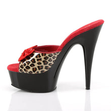 Cargar imagen en el visor de la galería, Tacones Pleaser DELIGHT-601-6 Tan Leopard Print
