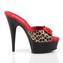 Cargar imagen en el visor de la galería, Tacones Pleaser DELIGHT-601-6 Tan Leopard Print
