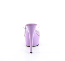 Load image into Gallery viewer, Tacones Pleaser DELIGHT-601 Transparente Lavanda
