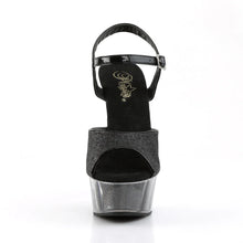 Load image into Gallery viewer, Tacones Pleaser DELIGHT-609-5G Negro Gltr
