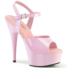 Load image into Gallery viewer, Tacones Pleaser DELIGHT-609 B. Rosa Charol
