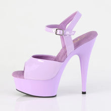Load image into Gallery viewer, Tacones Pleaser DELIGHT-609 Lavanda Charol

