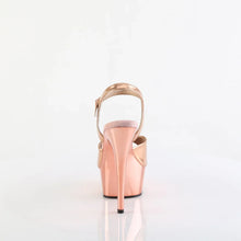 Carregar imagem no visualizador da galeria, Tacones Pleaser DELIGHT-609 Oro Rosa Met.
