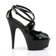 Cargar imagen en el visor de la galería, Tacones Pleaser DELIGHT-612 Negro
