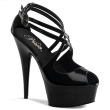 Cargar imagen en el visor de la galería, Tacones Pleaser DELIGHT-612 Negro
