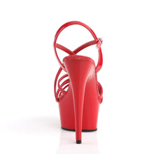 Cargar imagen en el visor de la galería, Tacones Pleaser DELIGHT-613 Rojo Charol
