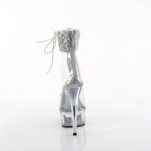 Carregar imagem no visualizador da galeria, Tacones Pleaser DELIGHT-624RS-02 Transparente Plata
