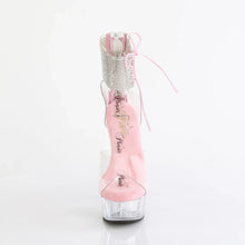 Cargar imagen en el visor de la galería, Tacones Pleaser DELIGHT-624RS Transparente B. Rosa
