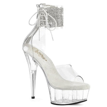 Cargar imagen en el visor de la galería, Tacones Pleaser DELIGHT-624RS Transparente
