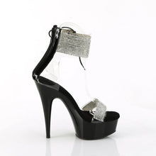 Carregar imagem no visualizador da galeria, Tacones Pleaser DELIGHT-627RS Transparente Negro
