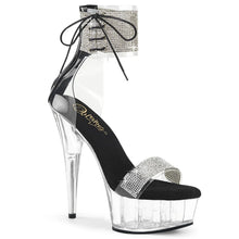 Carregar imagem no visualizador da galeria, Tacones Pleaser DELIGHT-627RS Transparente Negro
