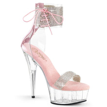 Carregar imagem no visualizador da galeria, Tacones Pleaser DELIGHT-627RS Transparente B. Rosa
