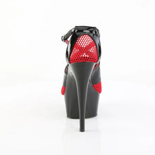 Cargar imagen en el visor de la galería, Tacones Pleaser DELIGHT-652-1 Negro Charol Rojo

