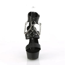 Load image into Gallery viewer, Tacones Pleaser DELIGHT-661 Negro Piel Sintética
