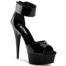Cargar imagen en el visor de la galería, Tacones Pleaser DELIGHT-670-3 Negro
