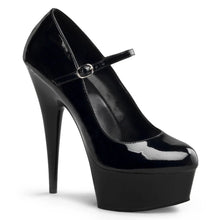 Carregar imagem no visualizador da galeria, Zapatos Pleaser DELIGHT-687 Negro Charol

