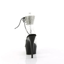 Load image into Gallery viewer, Tacones Pleaser DELIGHT-691-2RS Transparente Negro
