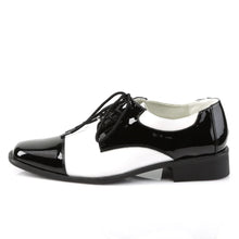 Carregar imagem no visualizador da galeria, Zapatos Funtasma DISCO-18 Negro Blanco Charol
