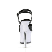 Cargar imagen en el visor de la galería, Tacones Pleaser DISCOLITE-709 Negro Charol White
