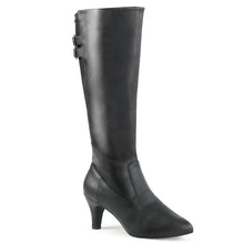 Cargar imagen en el visor de la galería, Botas Pleaser Pink Label DIVINE-2018 Negro Piel Sintética
