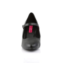 Cargar imagen en el visor de la galería, Tacones Pleaser Pink Label DIVINE-440 Negro Piel Sintética
